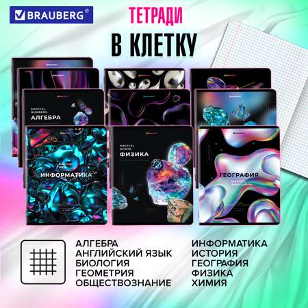 Тетрадь Brauberg 48 лист. 12 шт.