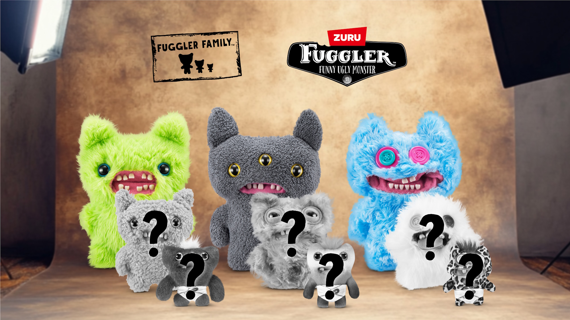 Мягкая игрушка FUGGLER Душная семейка 3 монстра в ассортименте - фото 18