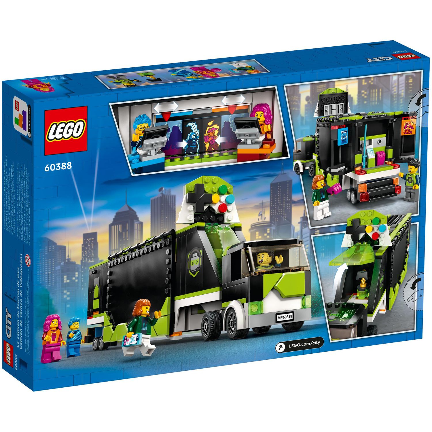 Конструктор LEGO City Геймерский грузовик блочный - фото 8