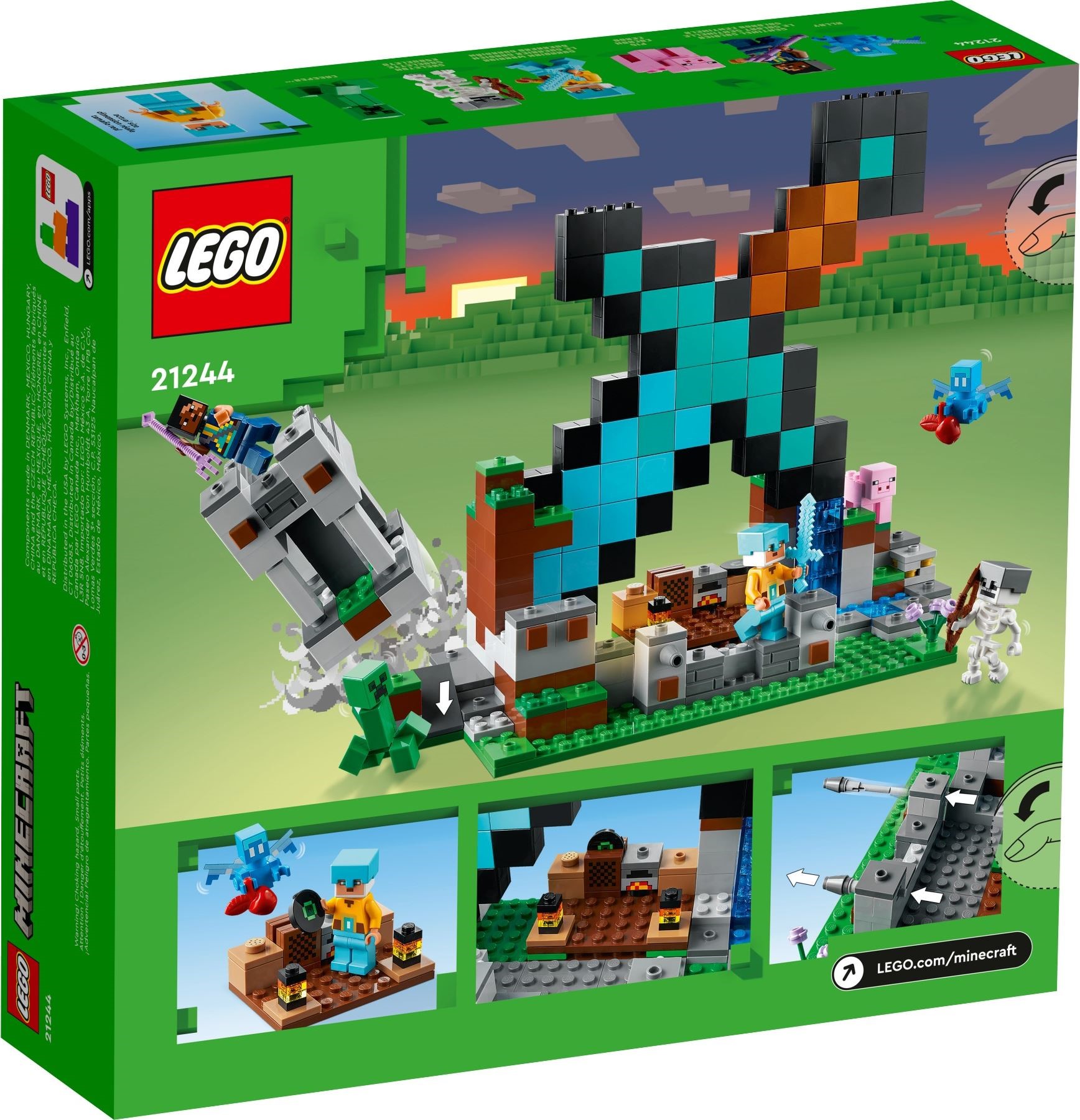 Конструктор LEGO Minecraft 21244 427 дет. - фото 7