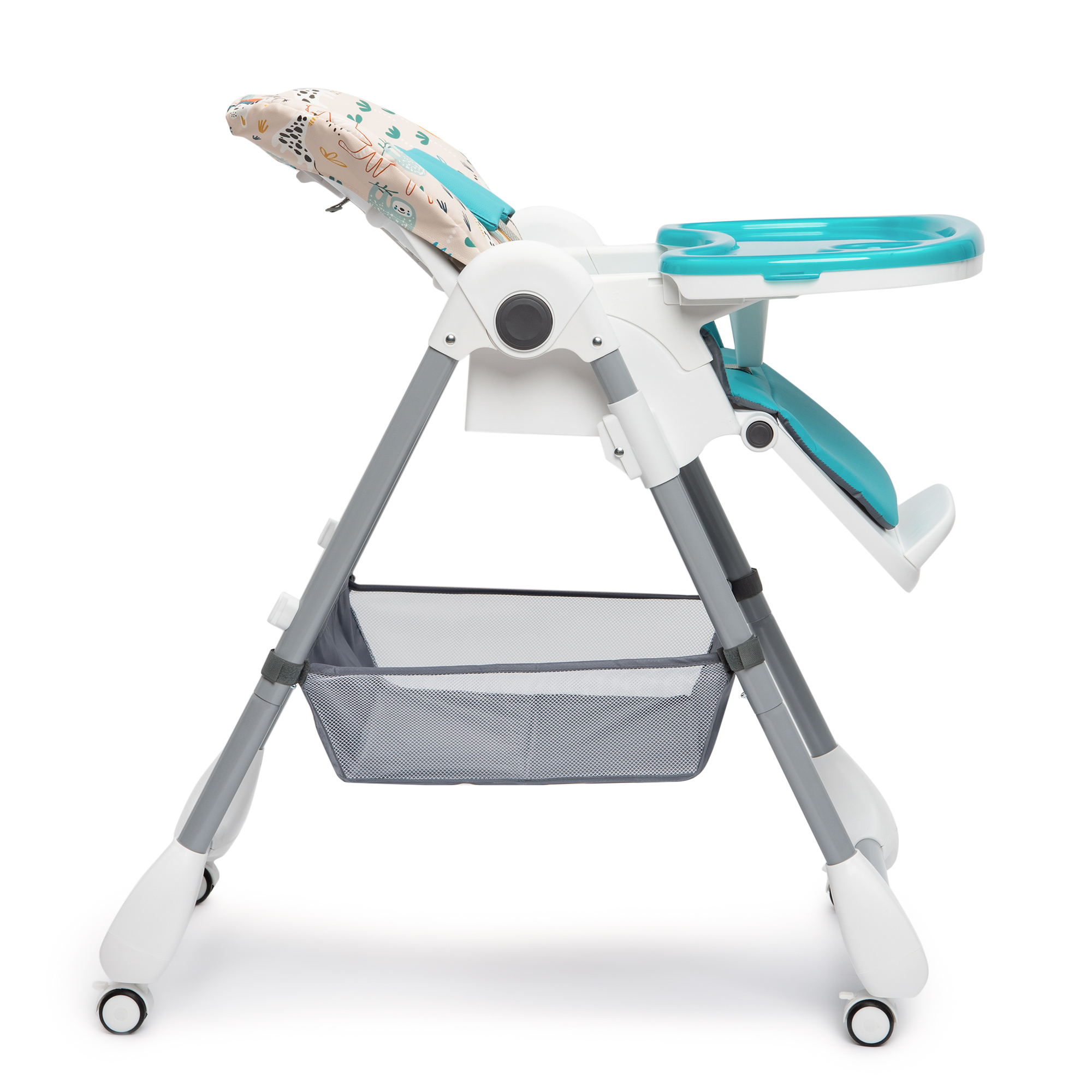 Стульчик для кормления BabyGo Pretty Friends New голубой - фото 9