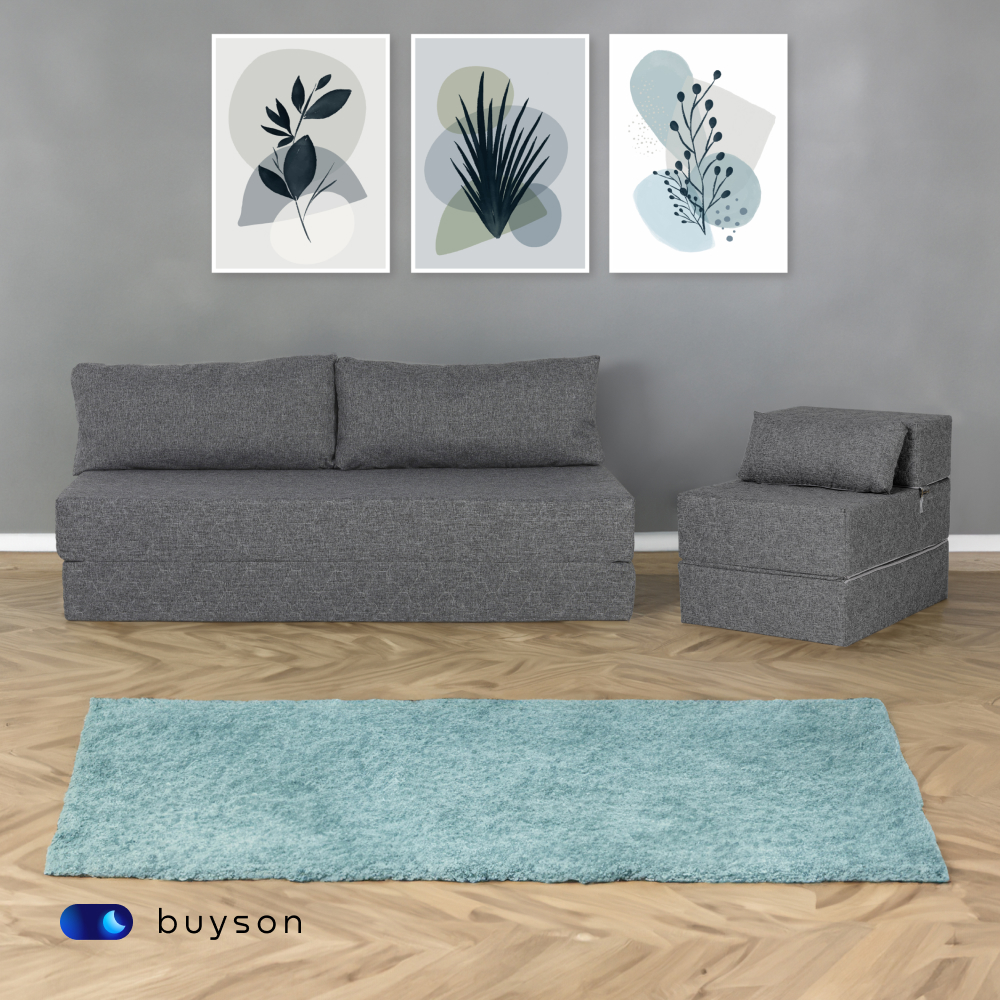 Диван buyson BuyDream серый - фото 11
