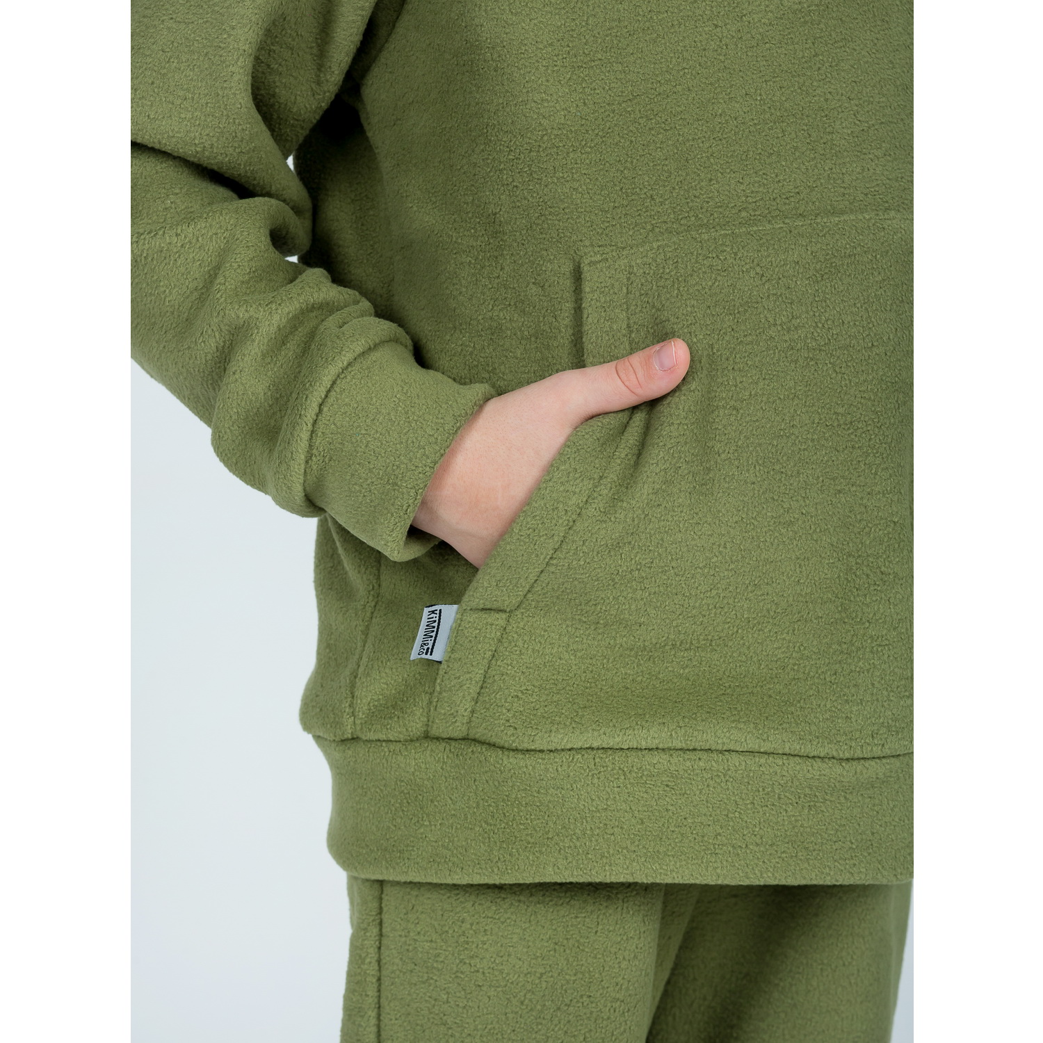Спортивный костюм KiMMi co К-14087043г(ш) хаки - фото 15