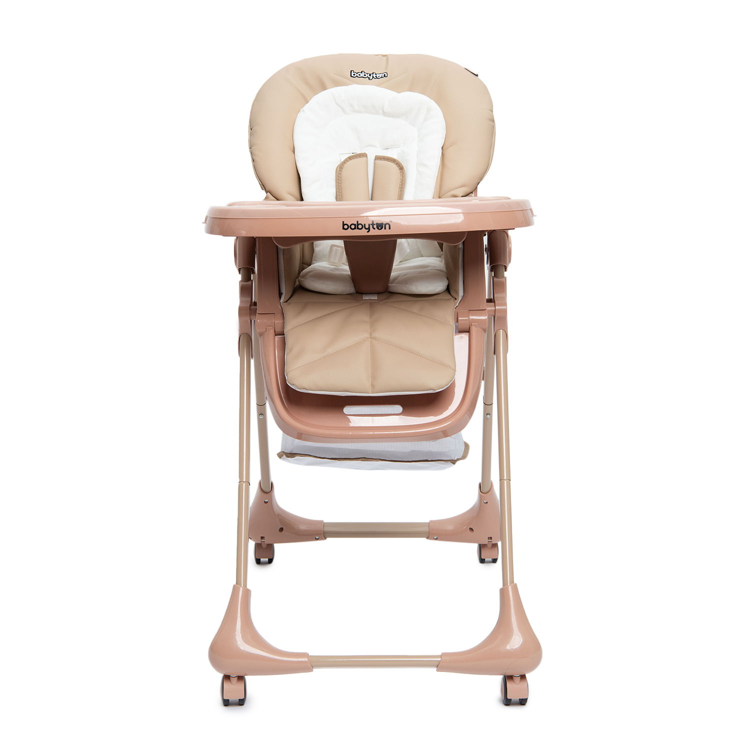 Стульчик для кормления Babyton Optima Eco Beige классический - фото 9