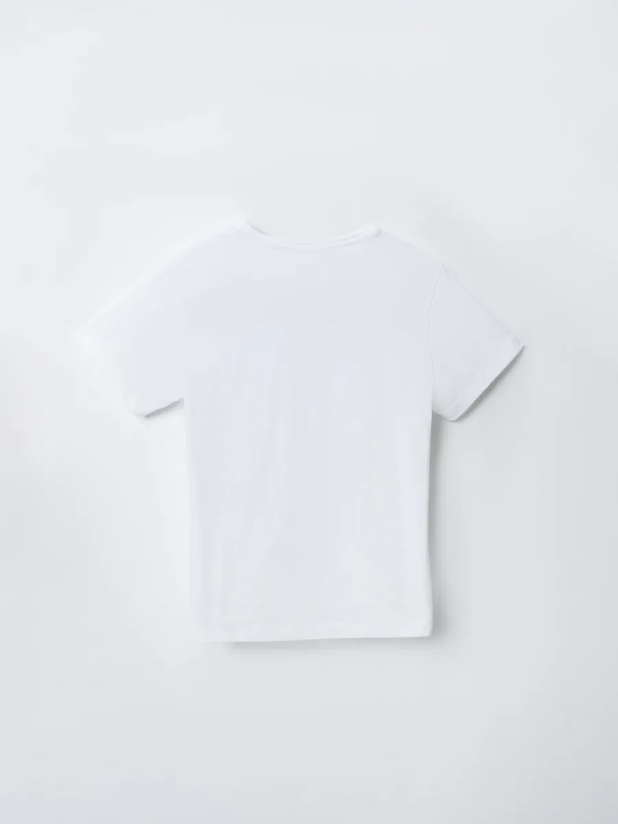 Футболка Mark Formelle (Марк Формэль) 113432/белый +печать8 - фото 7