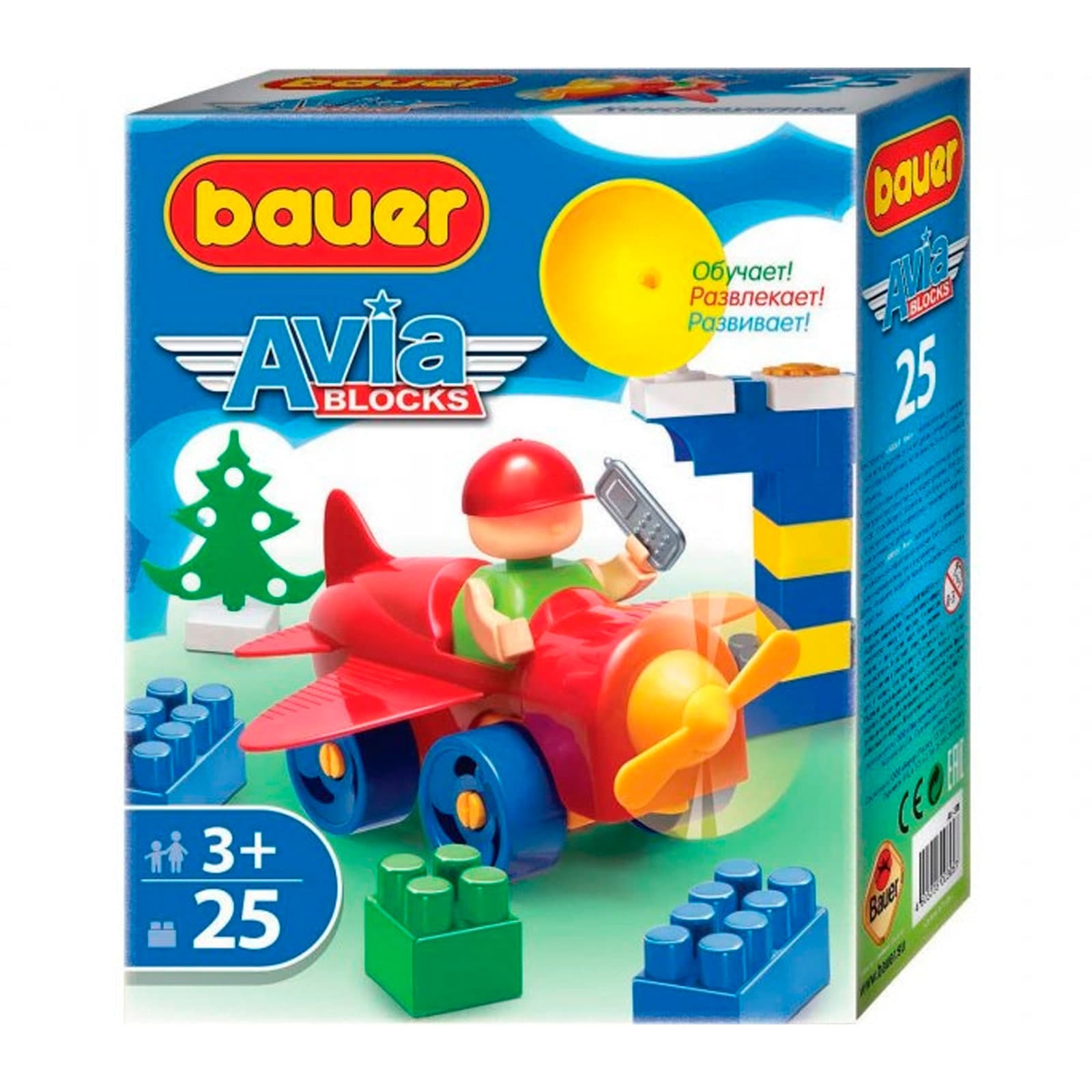 Конструктор BAUER AVIA 32 дет. - фото 1