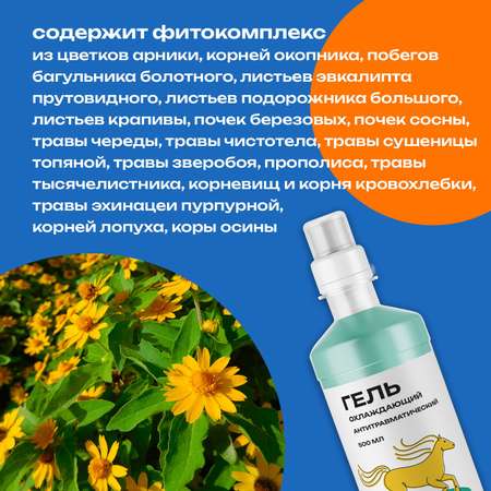 Гель охлаждающий PETPOWER антитравматический