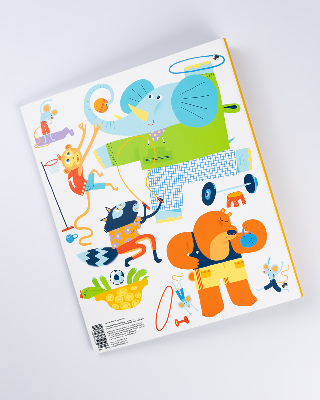 Папка на кольцах Харди Гарди Папка А4 - фото 14