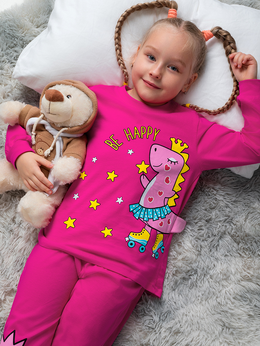 Пижама BONITO KIDS BK0976PJDфуксия - фото 2