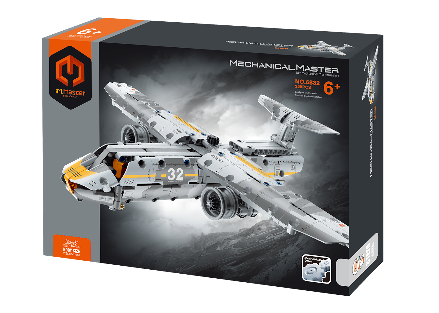 Конструктор Im.Master Военный самолет 329 дет. - фото 3