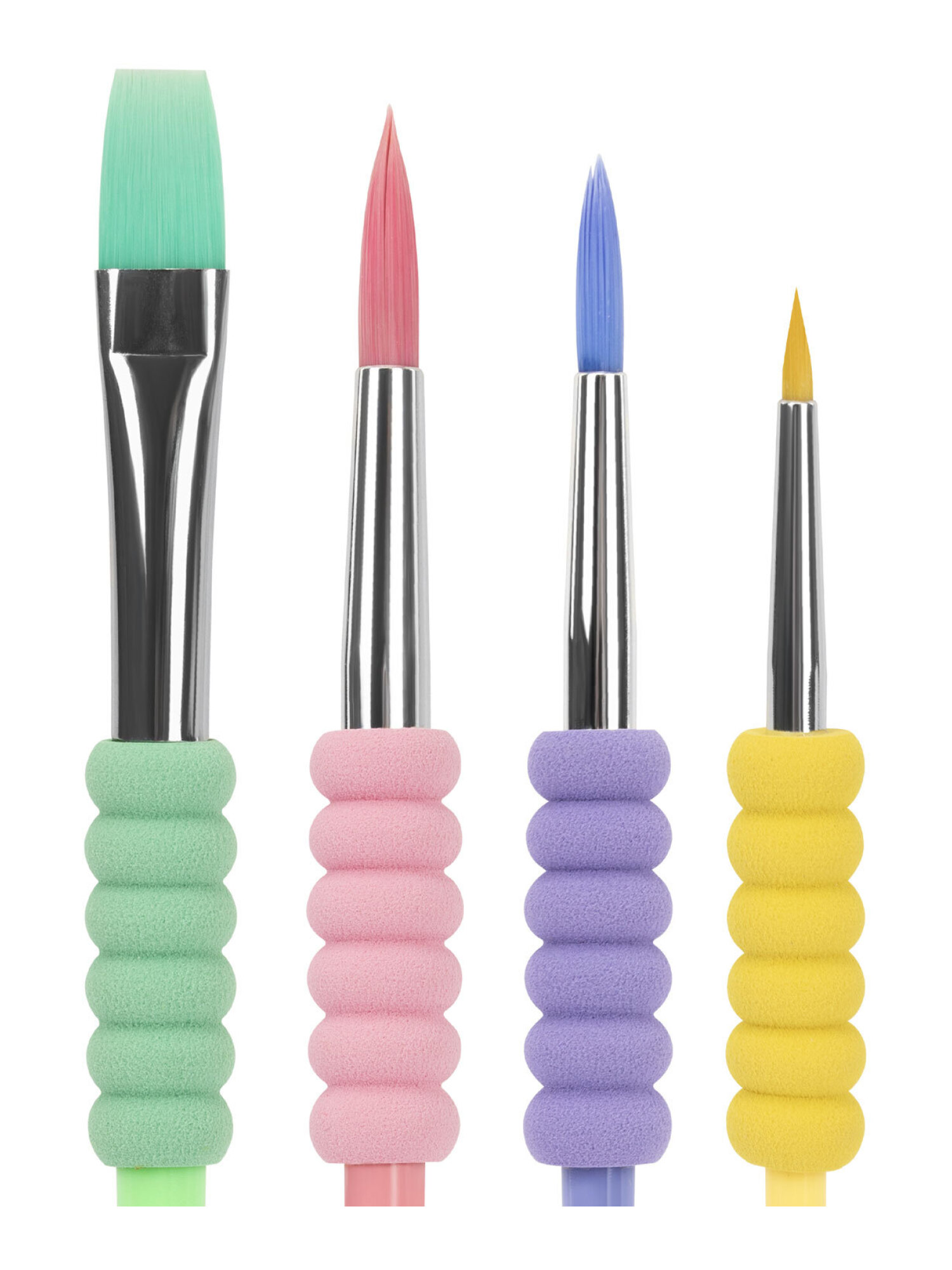 Кисть Brauberg 4 шт. (синтетика) - фото 7