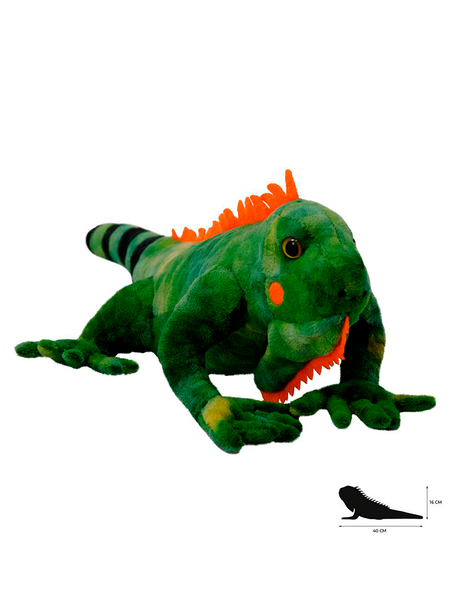 Мягкая игрушка All About Nature Игуана - фото 3