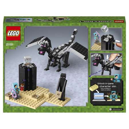 Конструктор LEGO Minecraft блочный