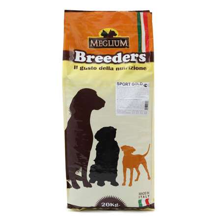Корм для собак Meglium Breeders Sport Gold 20кг