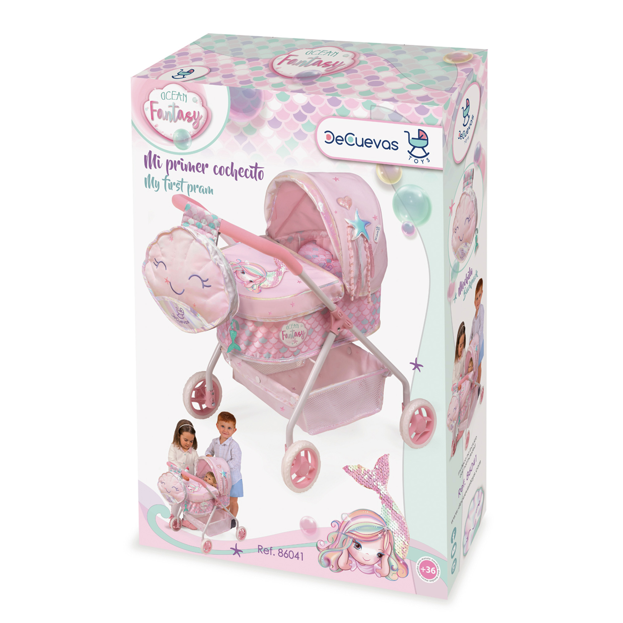 Коляска-люлька для кукол DeCuevas Toys 86041 - фото 11