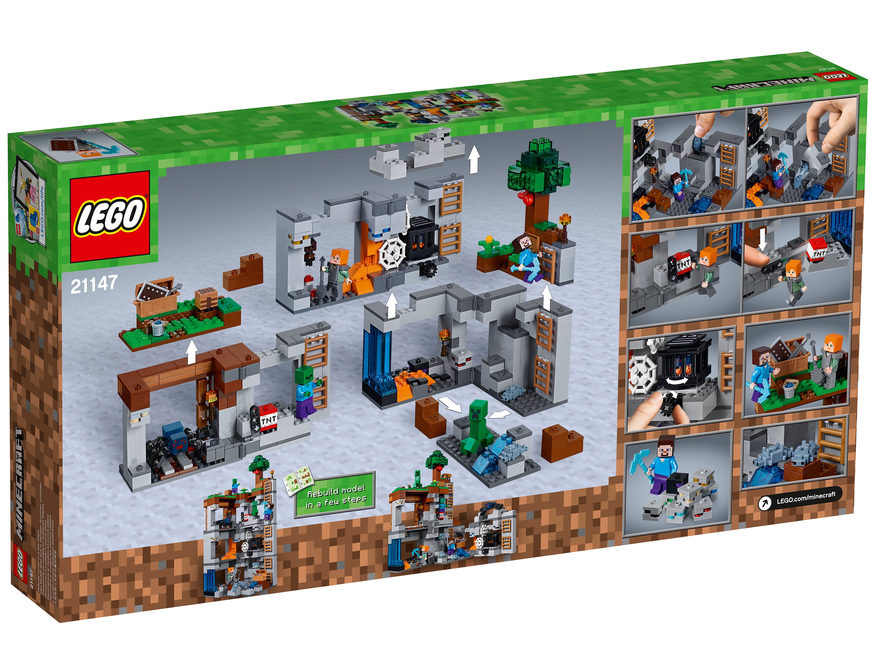 Конструктор LEGO Minecraft 21147 644 дет. - фото 6