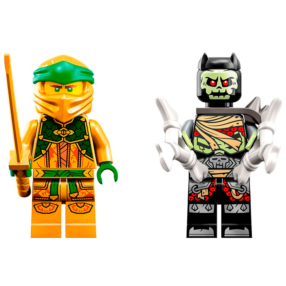 Конструктор LEGO NINJAGO Битва роботов ЭВО Ллойда блочный - фото 7