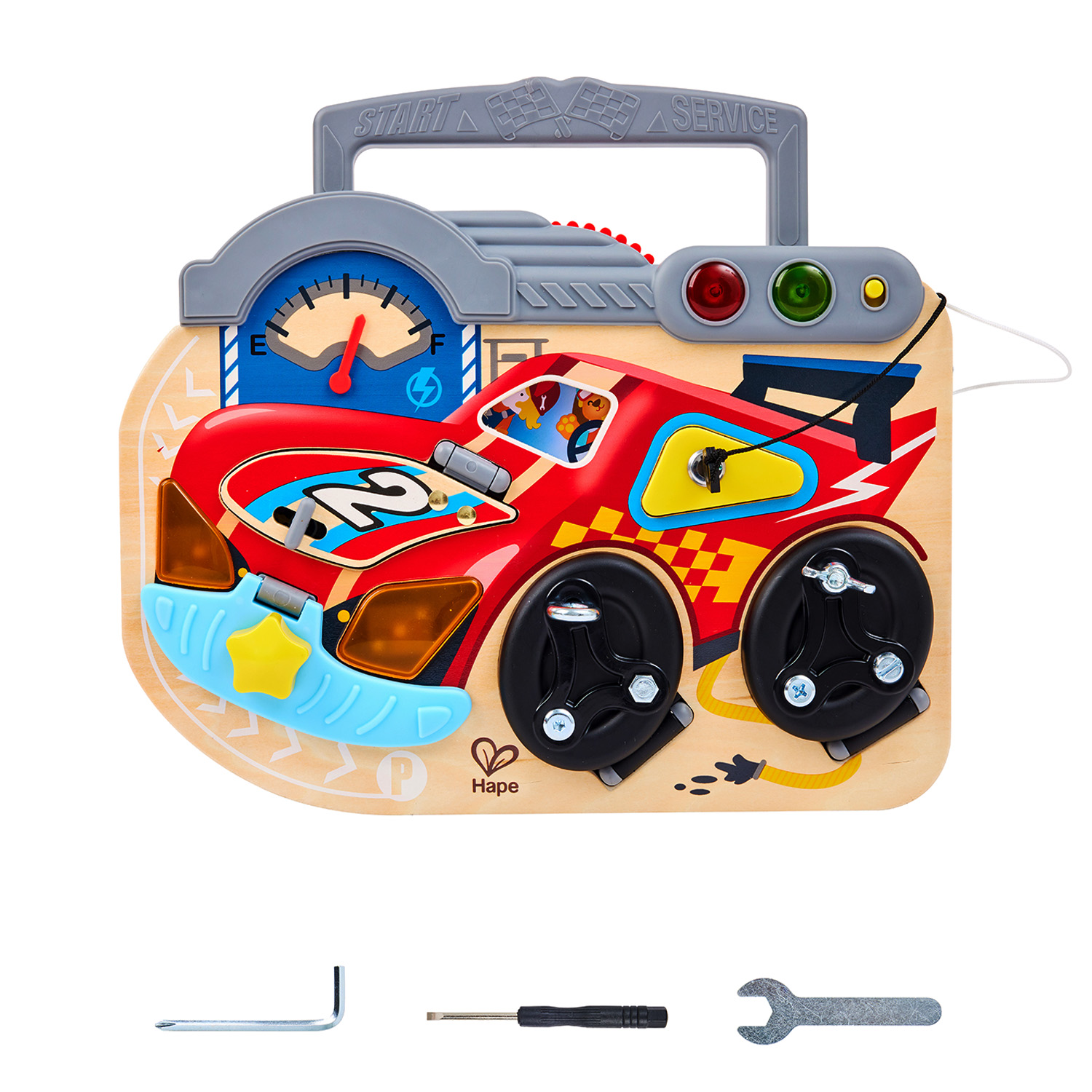 Игрушка Hape бизиборд - фото 10