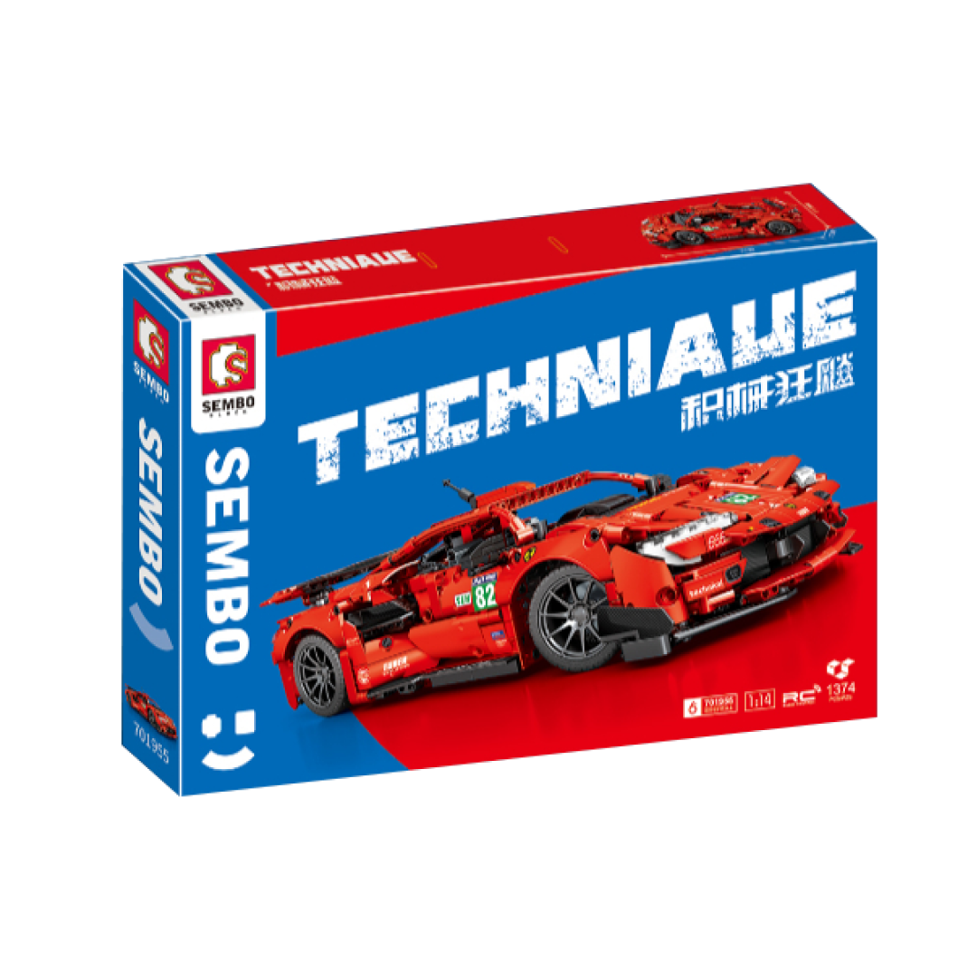 Конструктор Sembo Block Спорткар Ferrari - фото 1