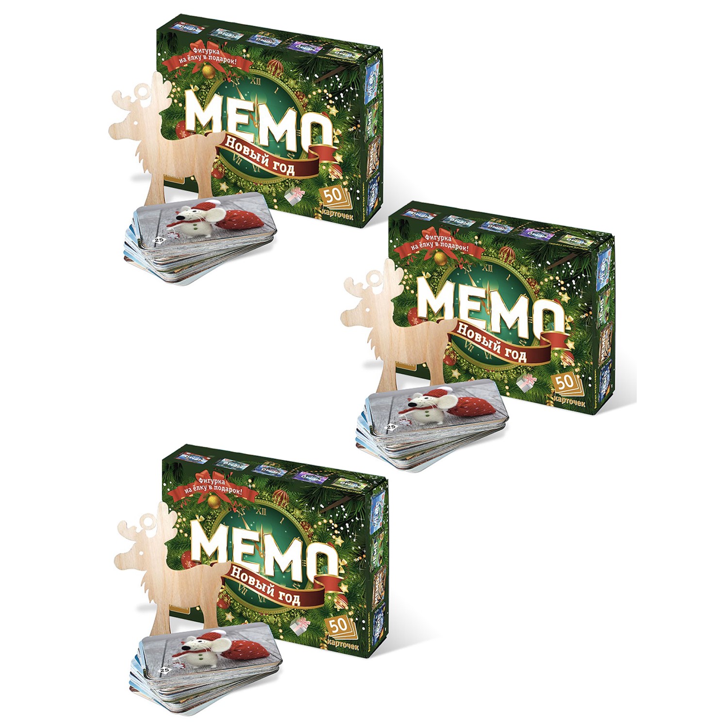 Настольная игра Нескучные игры Мемо - фото 1