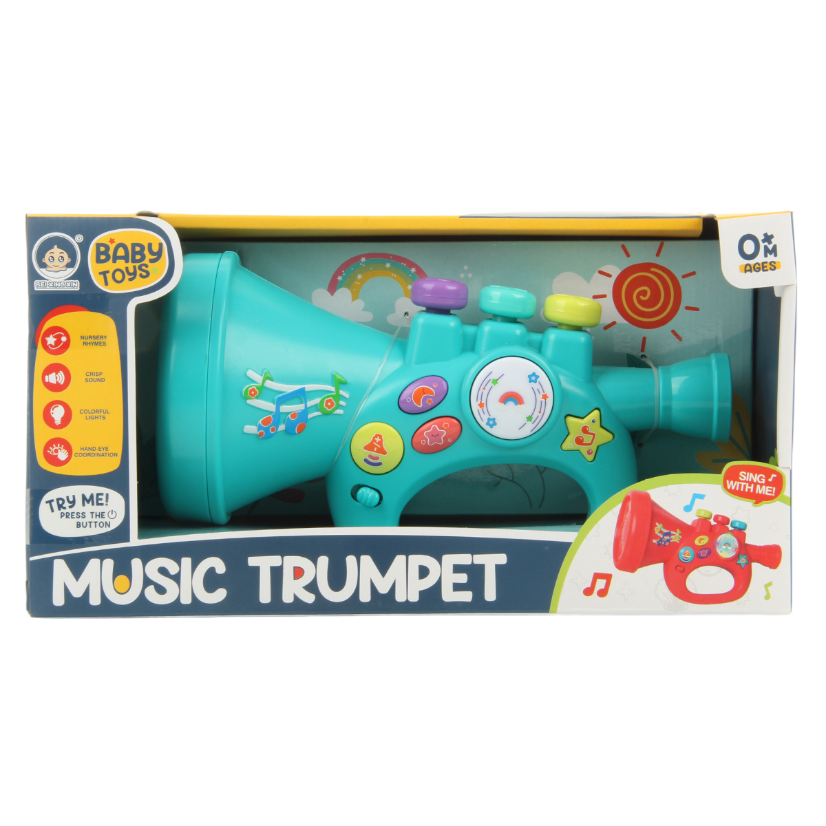 Игрушка музыкальная Veld Co труба - фото 6