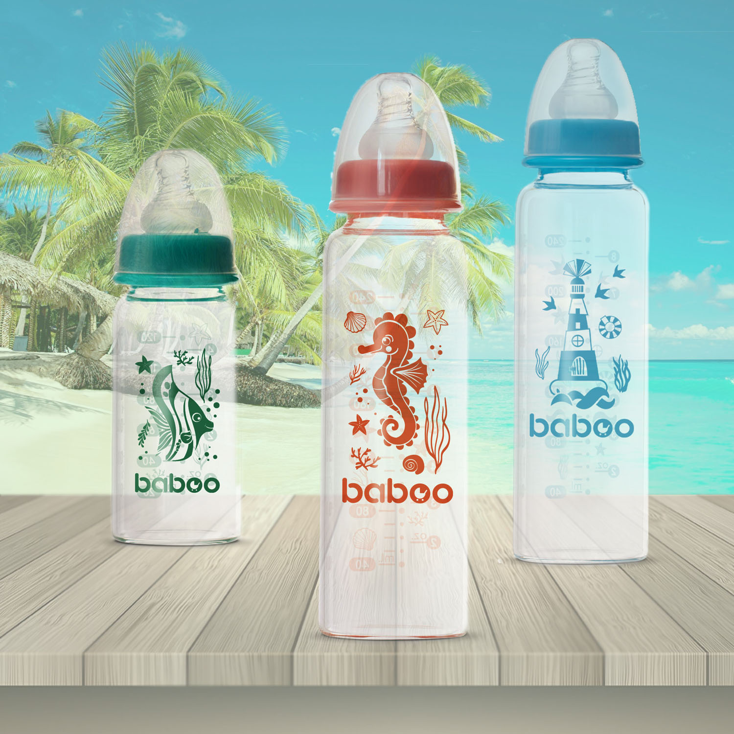 Бутылочка BABOO 240 мл - фото 8