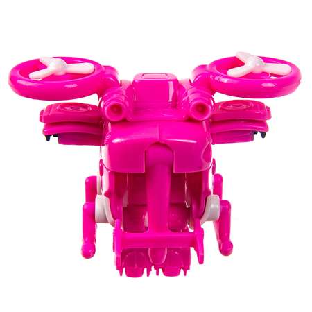 Самолет Super Wings Заряженный Диззи розовый