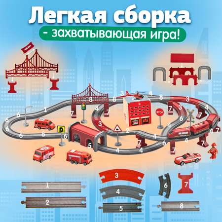 Набор железнодорожный InterCity