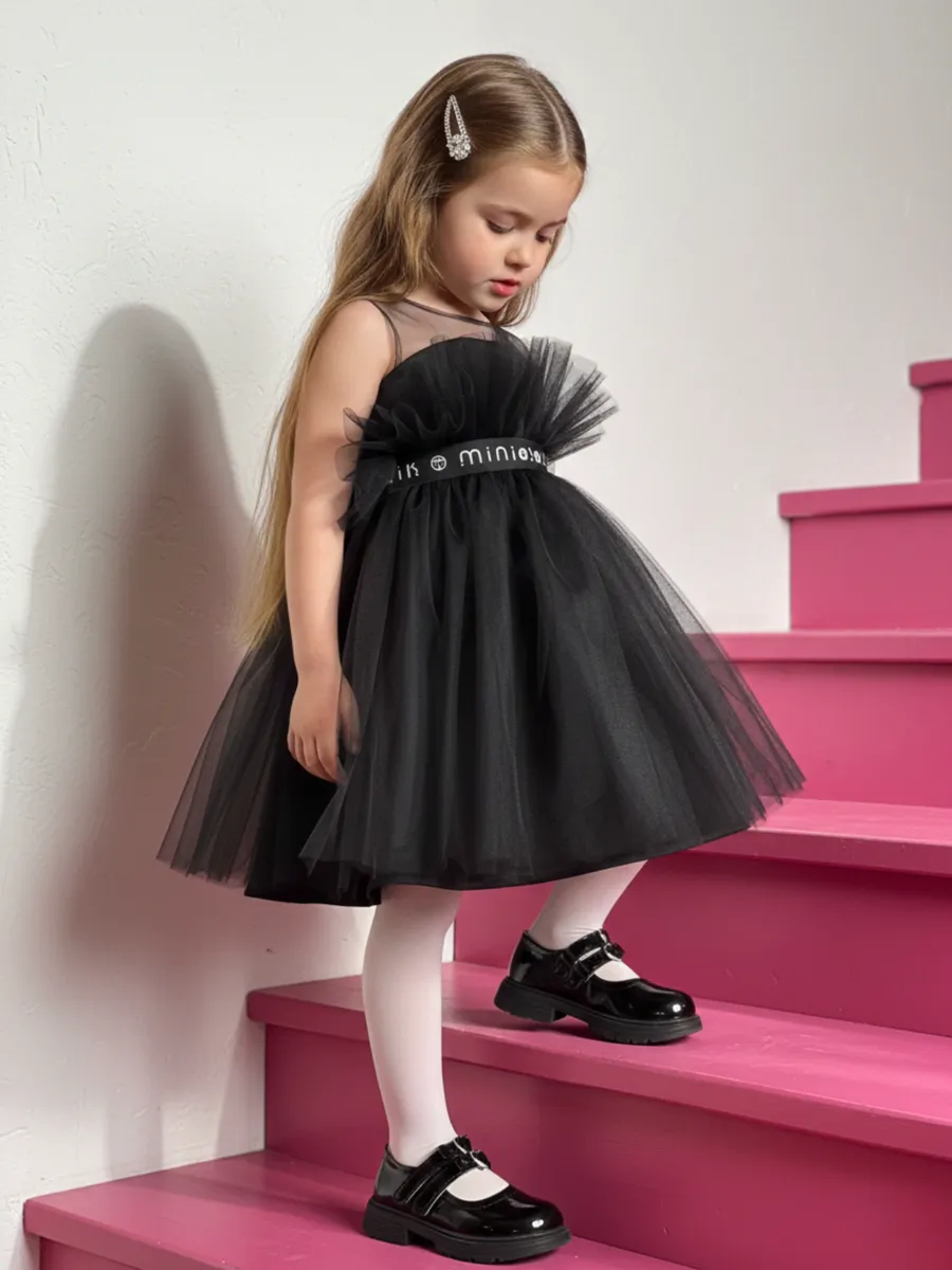 Платье Minilik ПлатьеСеткаЧерное - фото 1