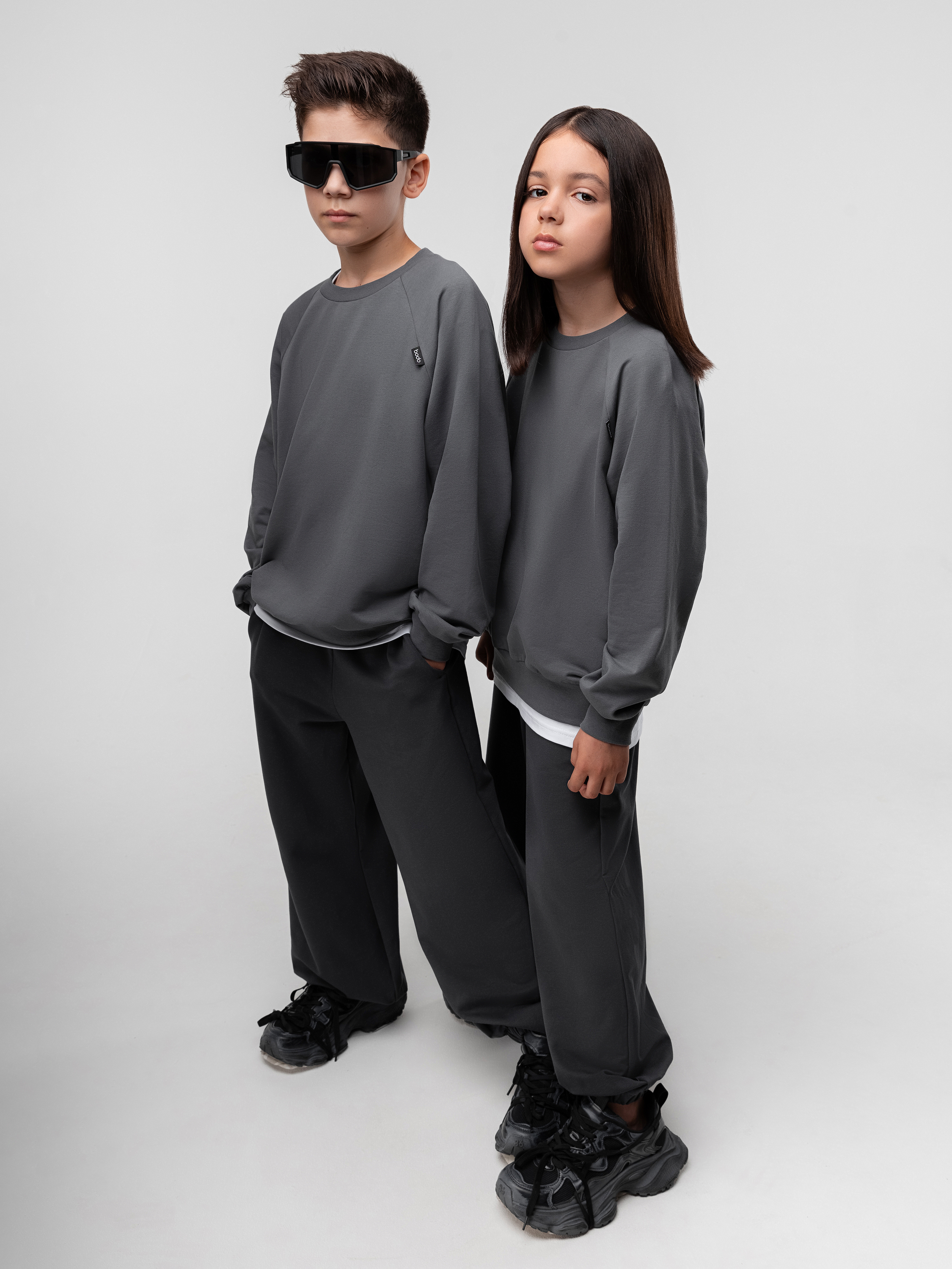 Брюки спортивные Bodo 37-81MU_темно-серый - фото 2