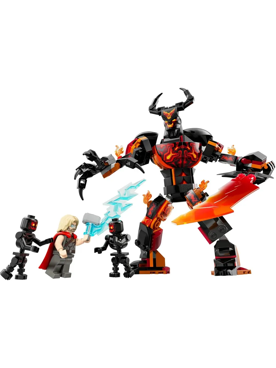 Конструктор LEGO Marvel Super Heroes Тор против Суртура 245 дет. - фото 2