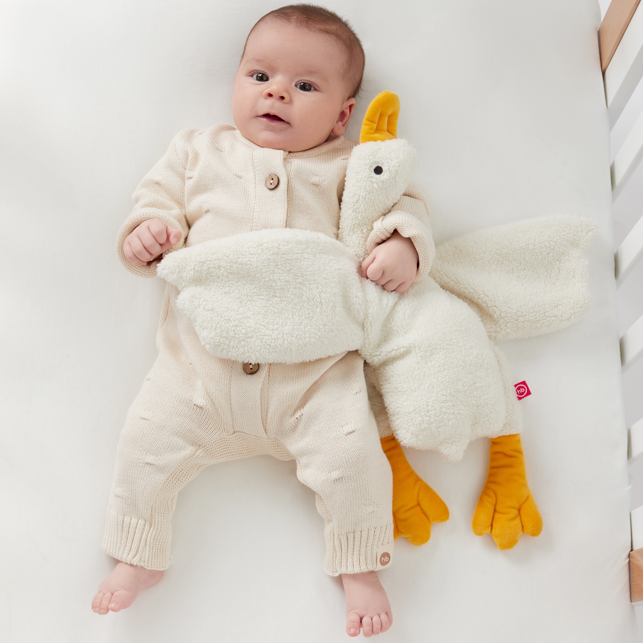 Игрушка мягкая Happy Baby утка - фото 9