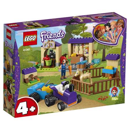 Конструктор LEGO Friends Конюшня для жеребят Мии блочный