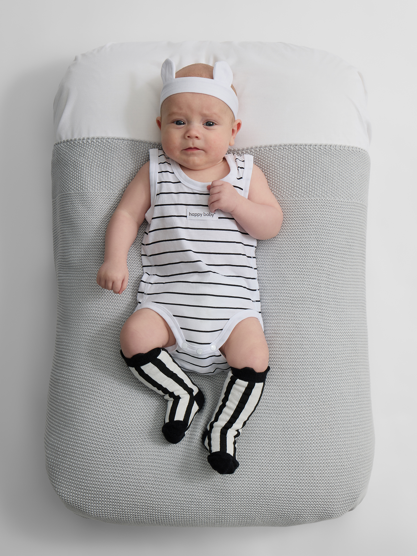 Комплект Happy Baby 90155-0_black&white - фото 2