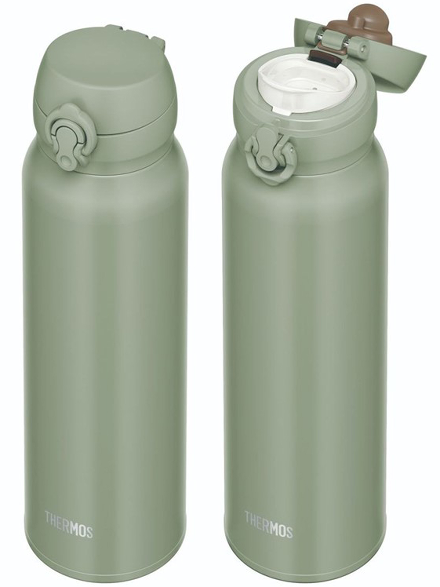 Термокружка для кофе чая 750 мл THERMOS JNL-756 оливковая – нержавеющая сталь герметичная тепло/холод 18/24 часа - фото 9