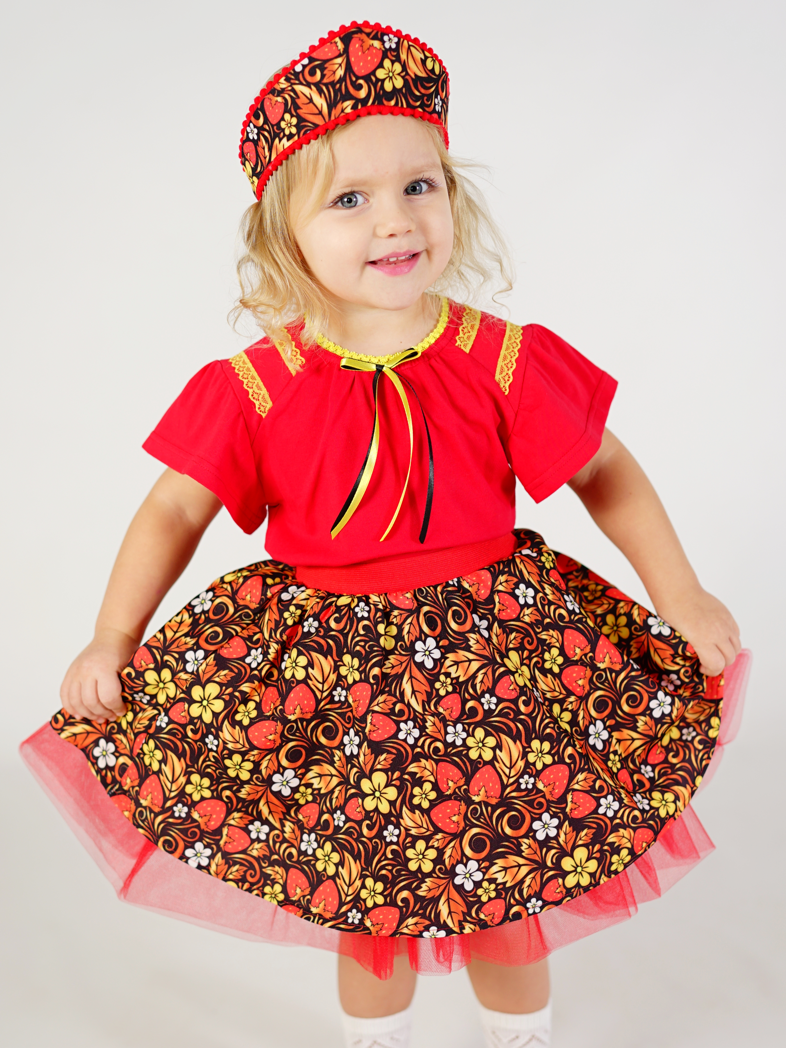 Русский народный костюм ЭнчантималсDress РусКрас - фото 1