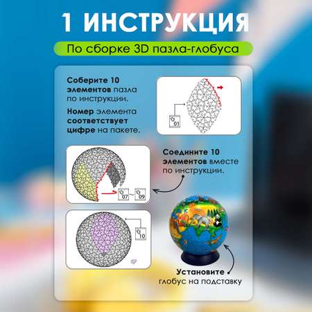 Пазл ГЕОДОМ 3D