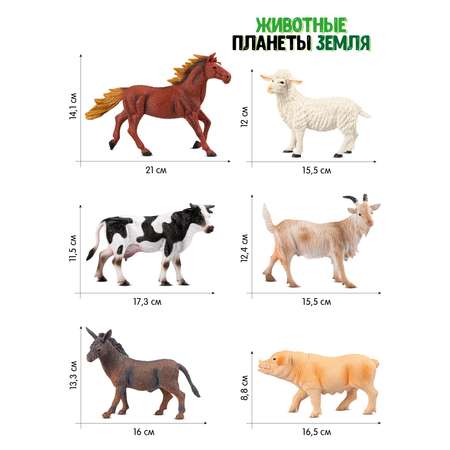 Игровой набор DARWIN Домашние животные 6шт