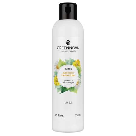 Тоник GREENNOVA для всех типов кожи 250 мл