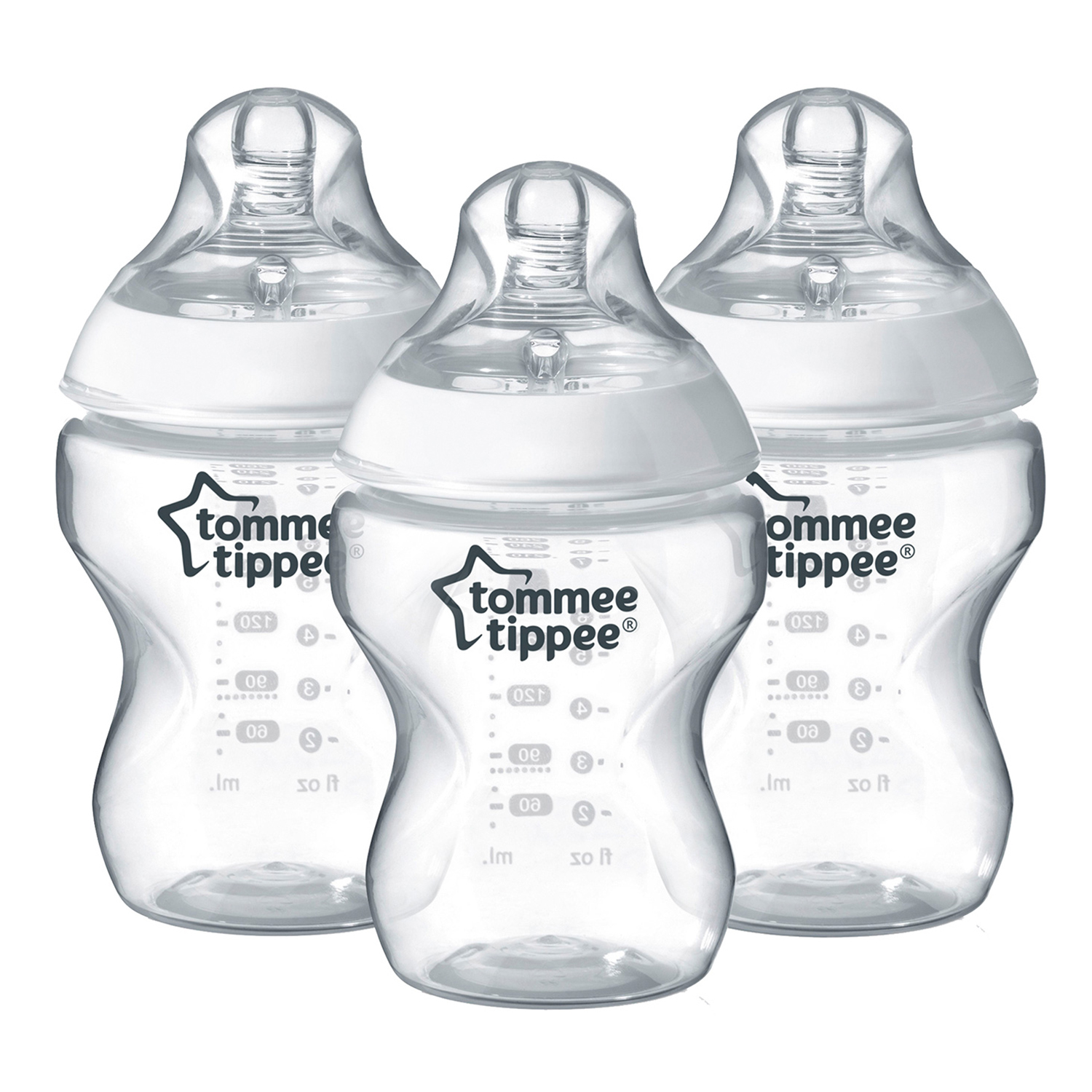 Бутылочка Tommee tippee 260 мл 3 шт. - фото 1