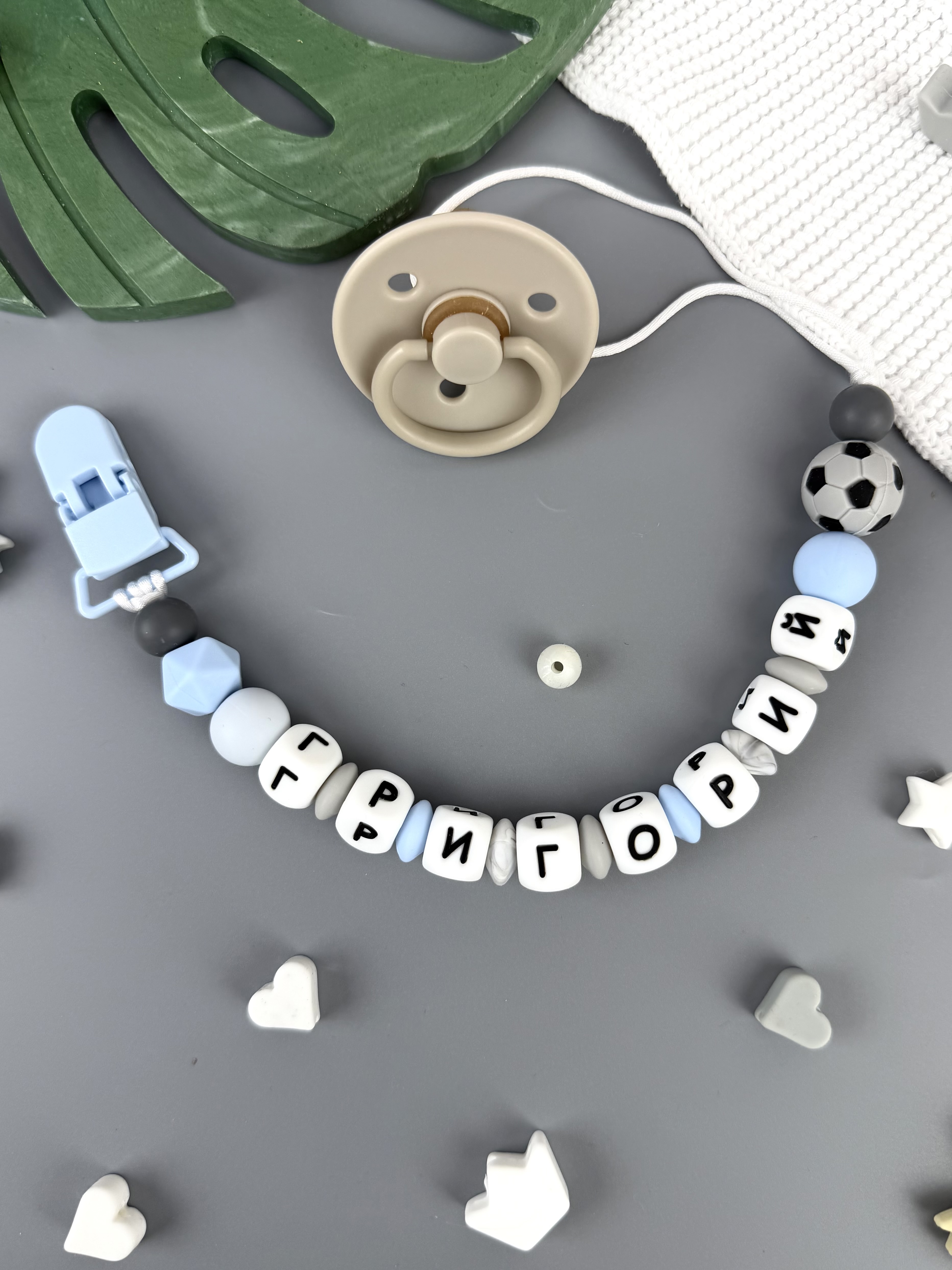 Клипса для пустышки BABY WOODS - фото 1