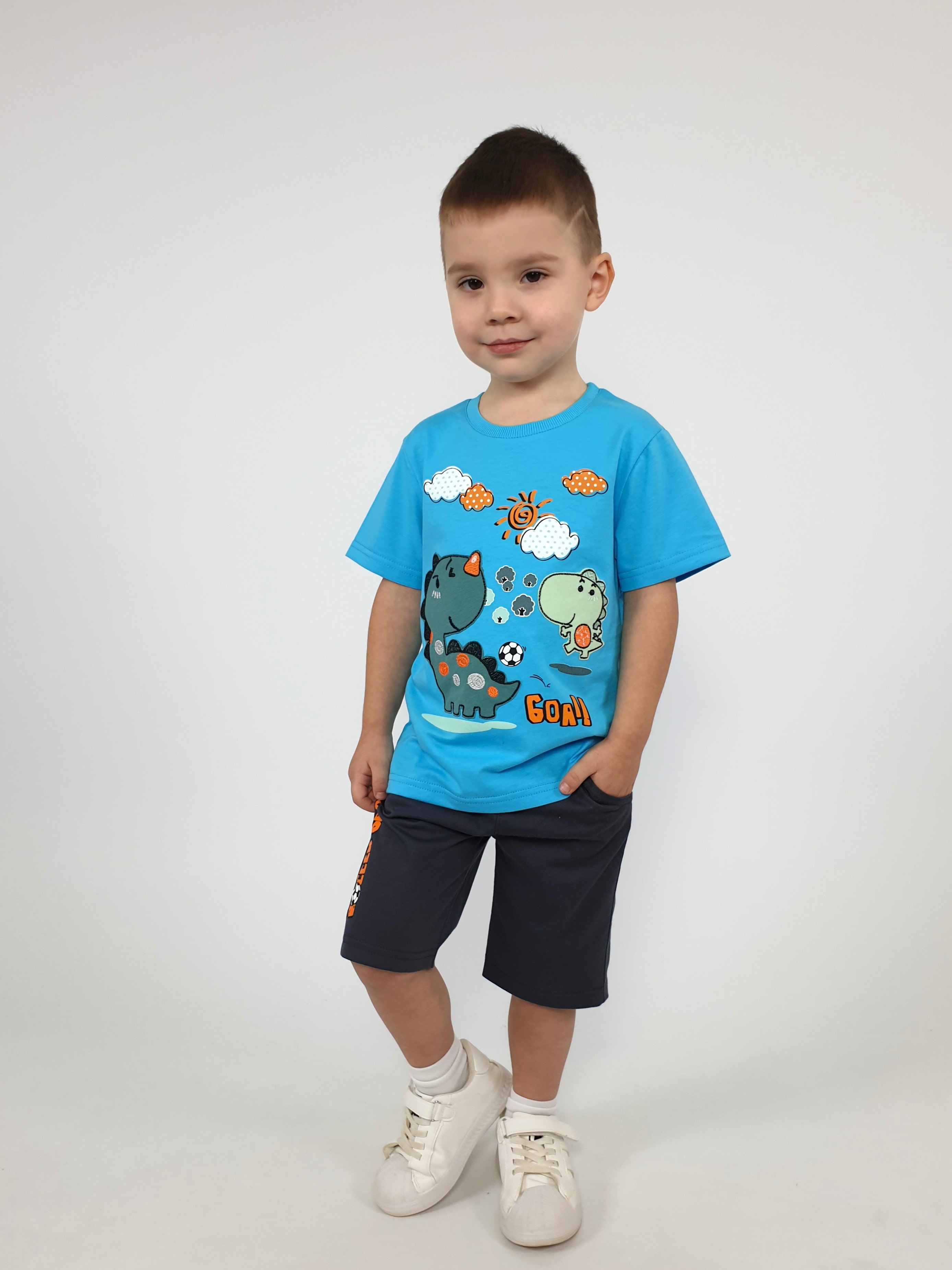 Футболка и шорты Luneva 01-137-2. - фото 3