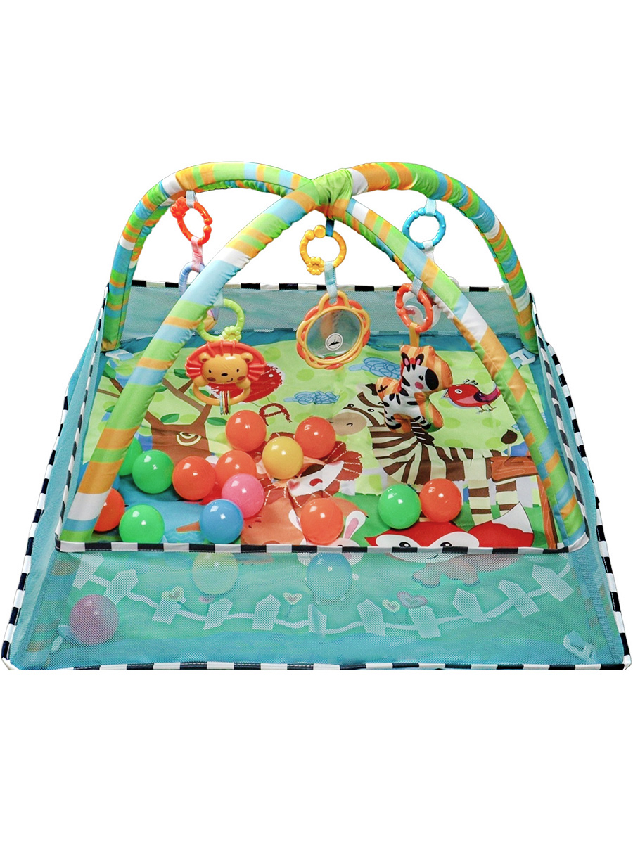 Коврик Рыжий кот с дугами - фото 3