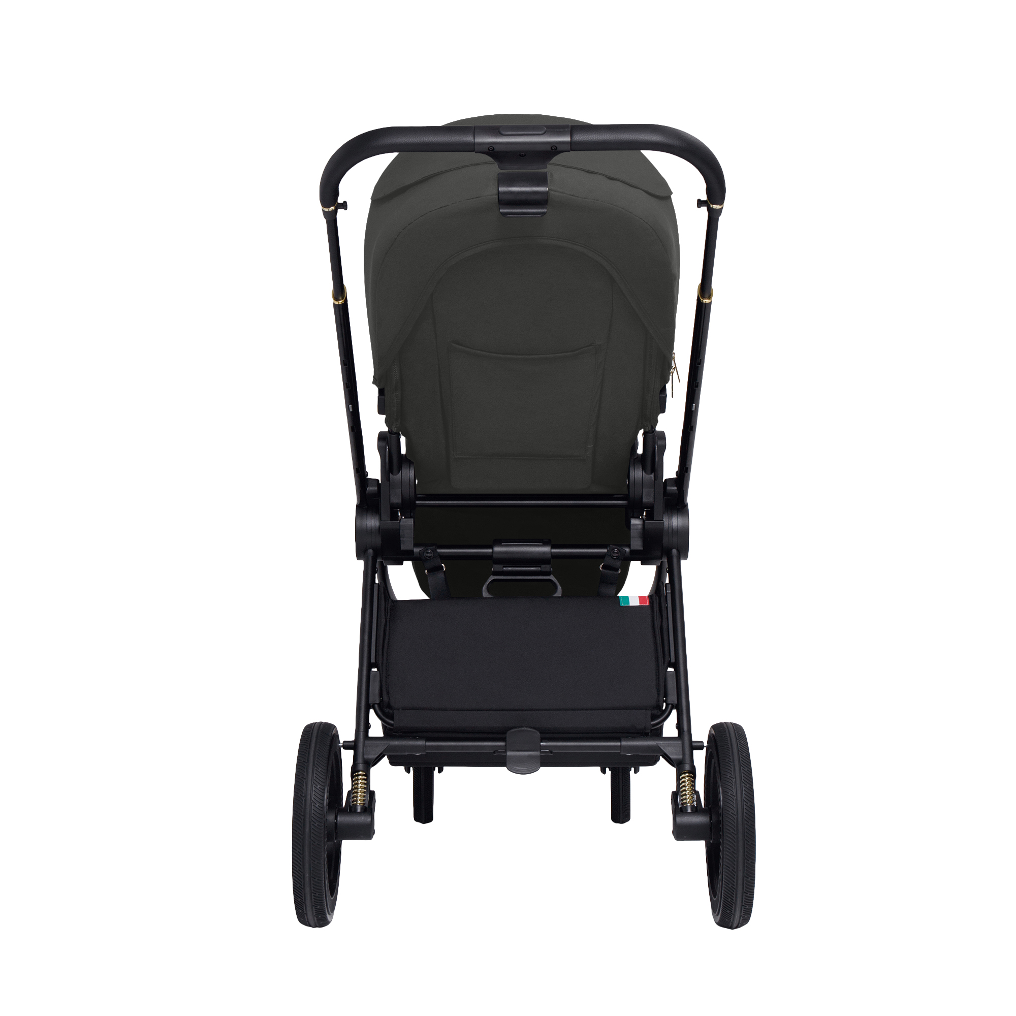 Коляска прогулочная Sweet Baby Stella Plus Dark Grey серый - фото 4