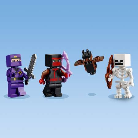 Конструктор LEGO Minecraft Площадка для тренировок блочный