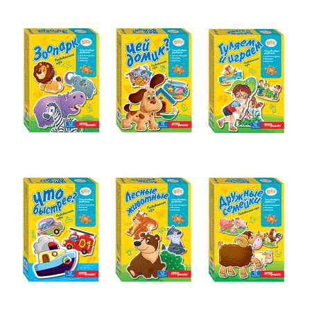 Пазл Step Puzzle Baby Step классический в ассортименте