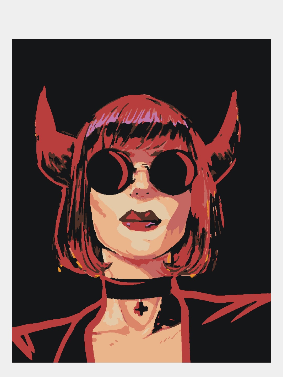 Картина по номерам Selfica Роковая - фото 1