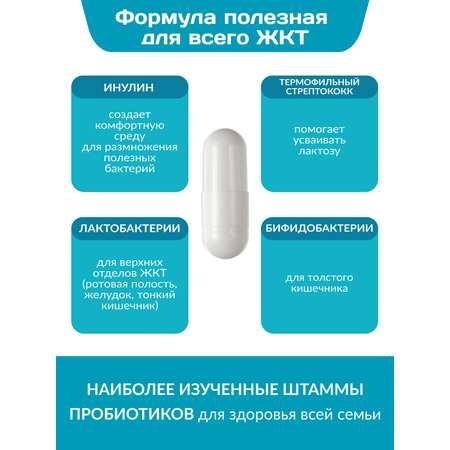 Комплекс пробиотиков Форте Daily Guard капсулы №15