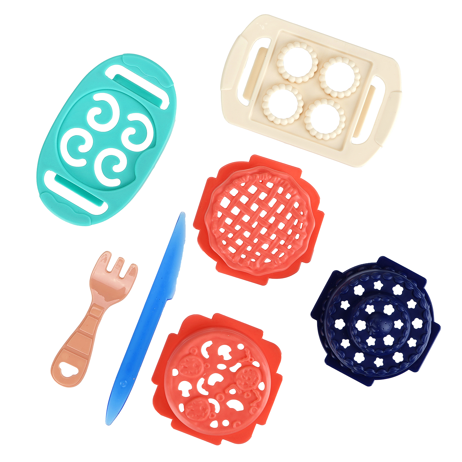 Масса для лепки Multiart День рождения 6 цв. - фото 3