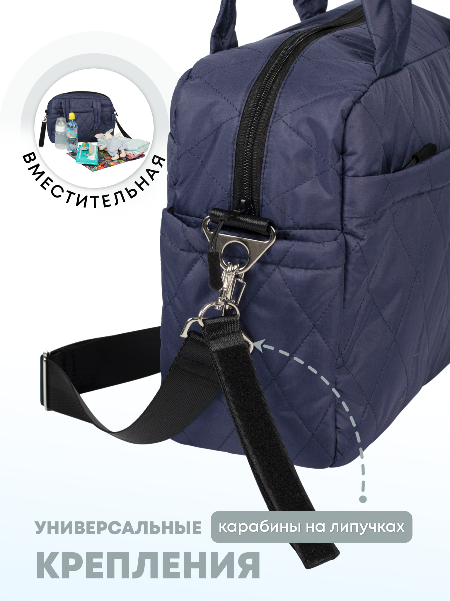 Сумка на ручку коляски Buggykids Органайзер для коляски СТ/006 - фото 3